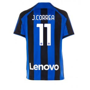 Inter Milan Joaquin Correa #11 Hemmatröja 2022-23 Kortärmad